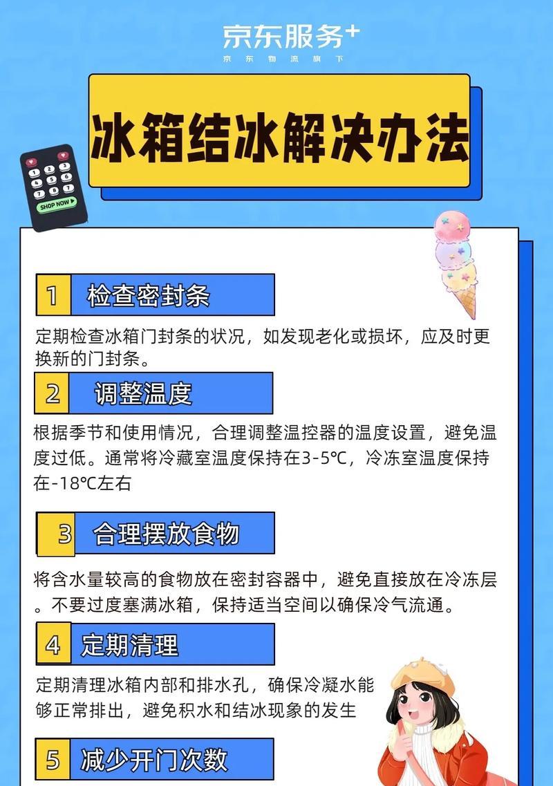 冰箱结冰的原因及解决方法（探索冰箱结冰背后的原因）